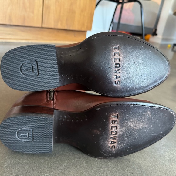 Men’s gently used Brown leather Tecovas boots size 8.5 - Picture 7 of 8